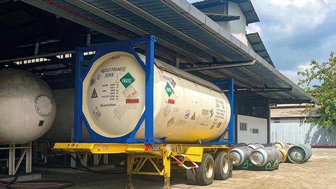 Refrigerant plant in Malaysia