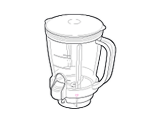 ジュース容器(ポリカーボネート樹脂) (フタ付き)